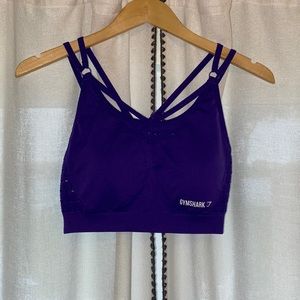 Gymshark Energy Seamless Purple Sports bra